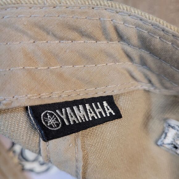 New Yamaha RHINO Brown Adjustable Snapback Hat One Size FLAW‎ - Picture 7 of 8